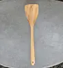 Product image 1 of the product “Wooden spatula, made of teak wood, 30 cm Length ”